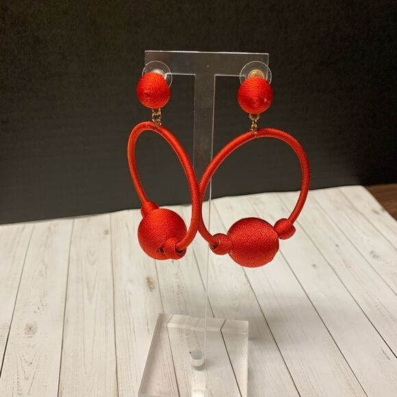 Gemma Simone String Wrapped Earrings - Picture 1 of 2